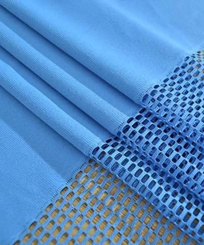 TTZ Hospital Curtain with Flat Hooks 60"W x 84"L | Flame Retardant, Polyester, Room Divider thumbnail 4