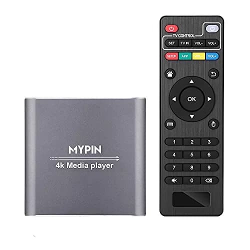MYPIN 4K Media Player with Remote Control | HDMI up to 7.1 Surround Sound thumbnail 1