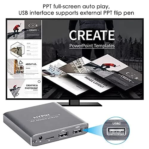 MYPIN 4K Media Player with Remote Control | HDMI up to 7.1 Surround Sound thumbnail 6