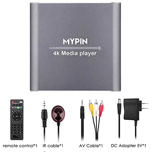 MYPIN 4K Media Player with Remote Control | HDMI up to 7.1 Surround Sound thumbnail 9