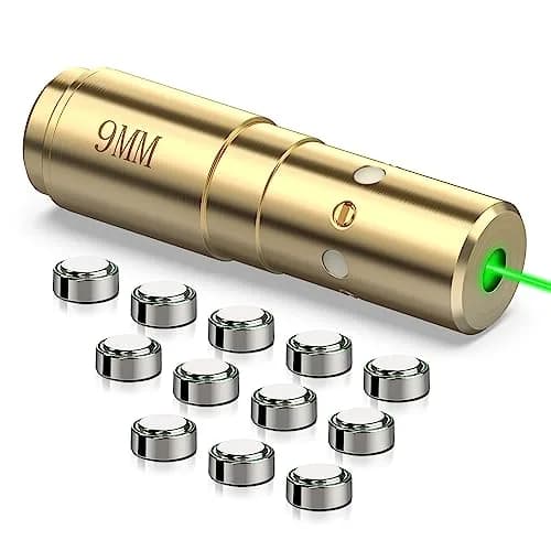 MidTen Green Laser Bore Sight 9mm | Bright Green Laser for Precise Zeroing — 9MM