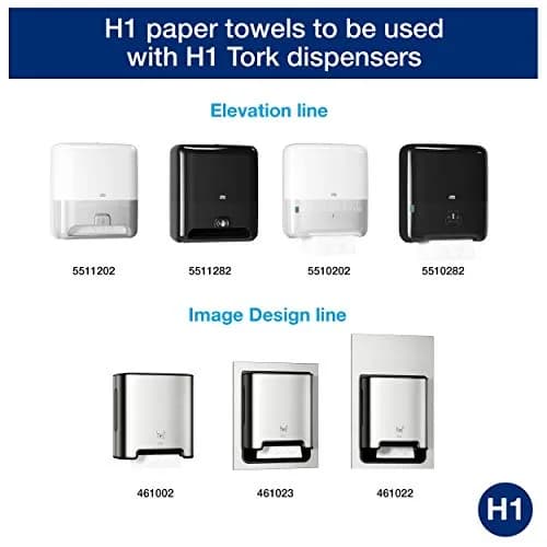 Tork Matic Paper Hand Towel Roll H1 (6 Rolls, 700 ft each) & Tork Mini Jumbo Toilet Paper Roll T2 (12 Rolls, 751 ft each) | Recycled Fiber, High Absorbency thumbnail 4