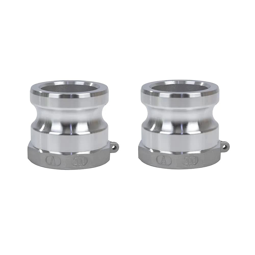Quafwia 2" Aluminum Cam Lock Fittings (Part A) with Female NPT Thread | Gravity Cast Stronger Body — 2‘’