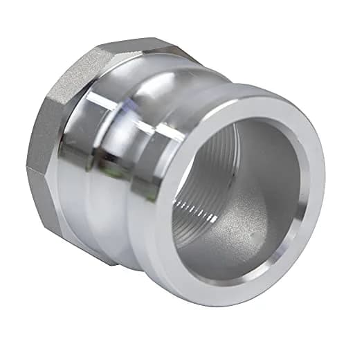 Quafwia 2" Aluminum Cam Lock Fittings (Part A) with Female NPT Thread | Gravity Cast Stronger Body thumbnail 2