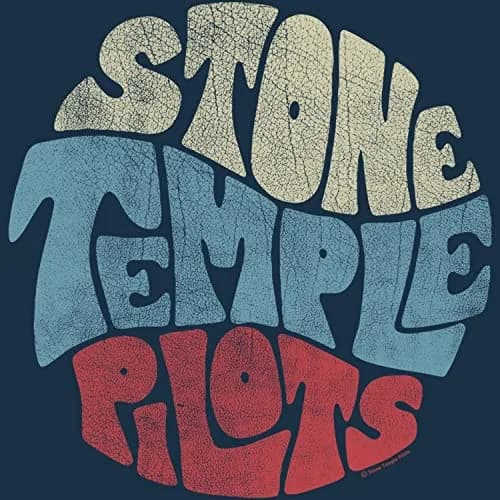 American Classics Stone Temple Pilots Circle Logo T Shirt Navy LG | Unisex 90s Grunge Band Tee thumbnail 5