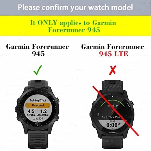 iDaPro 4 Pack Tempered Glass Screen Protector for Garmin Forerunner 945 Smartwatch | 9H Hardness, Anti-Scratch, Bubble-Free thumbnail 2