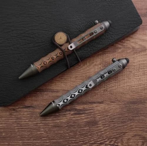 Cool Hand 4.5'' G10 EDC Ballpoint Ink Refillable Bolt Action Tactical Pens | Refillable, Compact & Ergonomic thumbnail 3