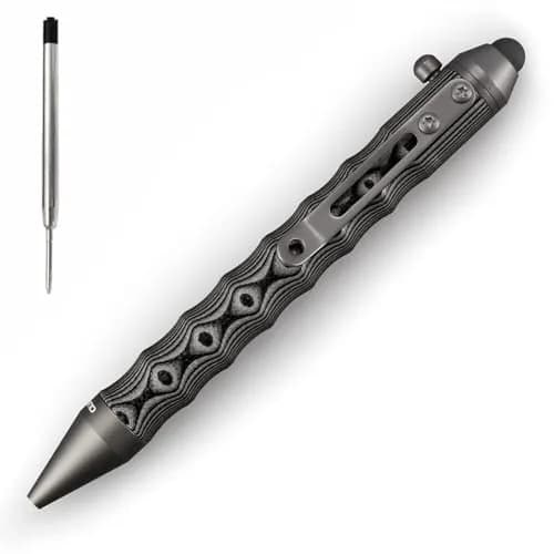 Cool Hand 4.5'' G10 EDC Ballpoint Ink Refillable Bolt Action Tactical Pens | Refillable, Compact & Ergonomic - main product image