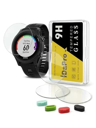 iDaPro Screen Protector for Garmin Forerunner 935, 4-Pack Tempered Glass | 9H Hardness, Anti-Scratch, HD Clarity thumbnail 1
