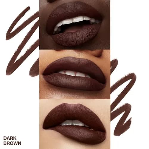 Smashbox Be Legendary Line & Prime Lip Liner Pencil | Creamy, Long Lasting, Precise Lip Liner for Sculpting Lips, 0.04 Ounce, Dark Brown thumbnail 2