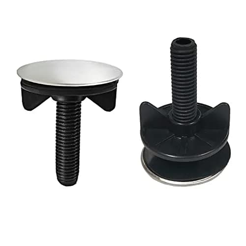 PCTC Brushed Metal Stainless Steel Kitchen Faucet Hole Cover 2-Pack | Fits Standard US Sink Holes thumbnail 3