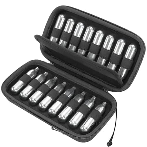 RAIACE CO2 Cartridges Storage Case for Crosman, Umarexss, Leland 12g & 8g Powerlet Cartridges | Holds 16 Cartridges thumbnail 1