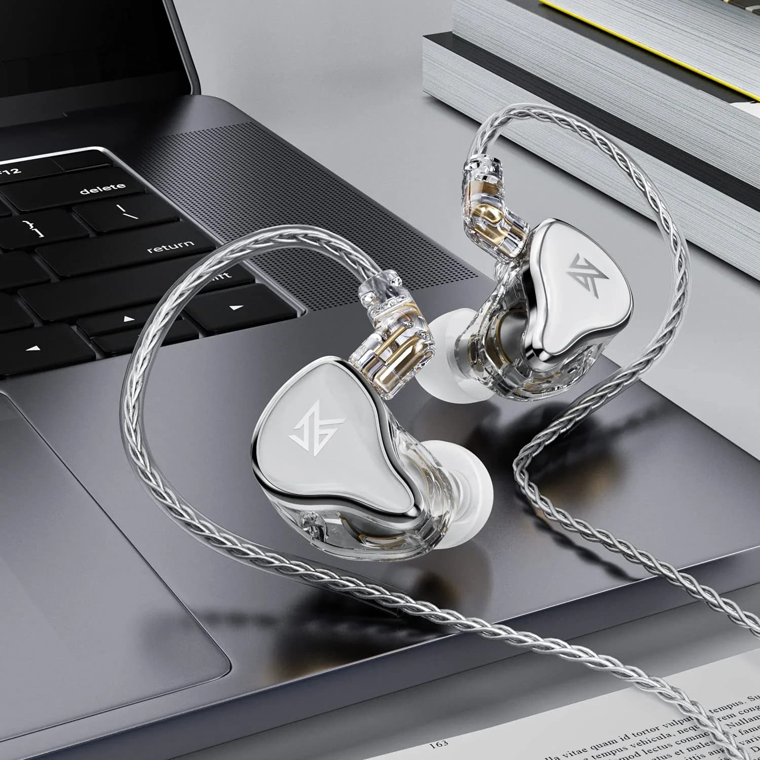KZ ZAS in Ear Monitor Headphone 7BA+1DD Hybrid IEM Gaming Earbuds | Rich Sound & Durable Build thumbnail 7