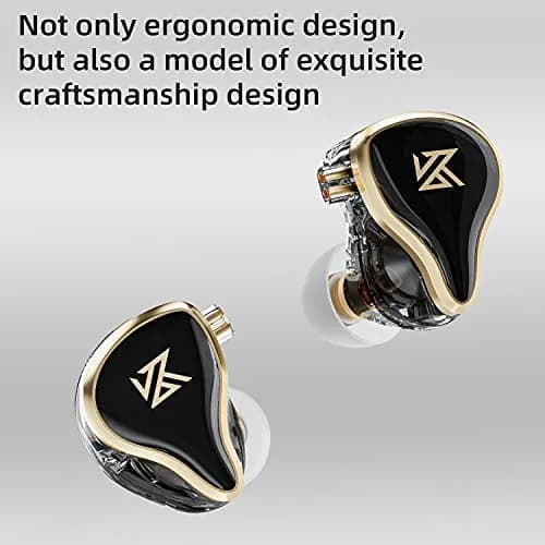 KZ ZAS 7BA+1DD in-Ear Monitor Headphone 3.5mm Jack Gaming with Mic | Hybrid Tech, Rich Details, Durable thumbnail 6