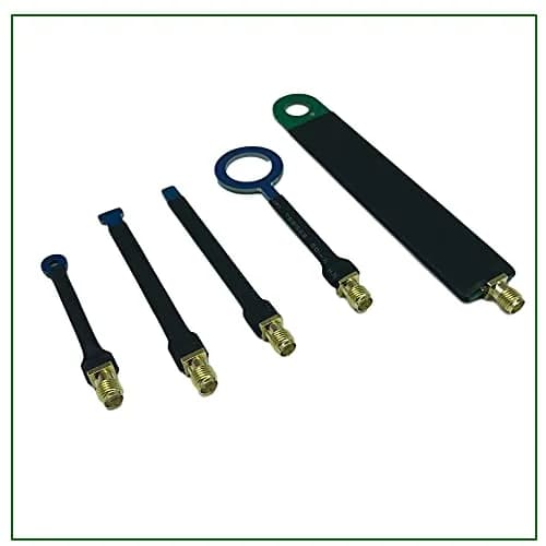 SaiDian EMC EMI Near Field Probe Set 9KHz-3GHz SMA Female Antenna (5 Pcs, Black/Gold) thumbnail 7