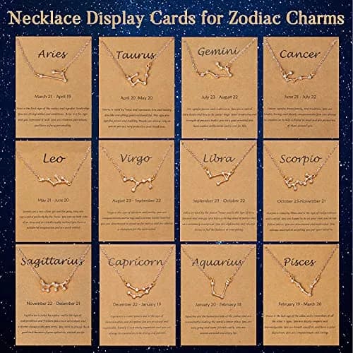 Hicarer Zodiac Charms Set 126 pcs | Jewelry DIY Kit for Indian Creators thumbnail 2