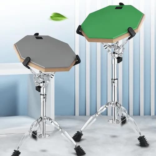 Youeon Snare Drum Stand with Drum Sticks Holder, Adjustable Height 14.5-23 Inches, Double Braced Tripod, Lightweight, Silver thumbnail 8