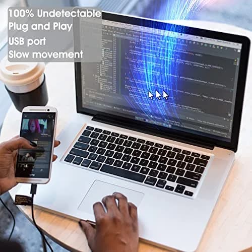 Phiginoo Mouse Jiggler Mover Wiggler USB Port Keeps PC Awake | Simulates Movement to Prevent Sleep thumbnail 6