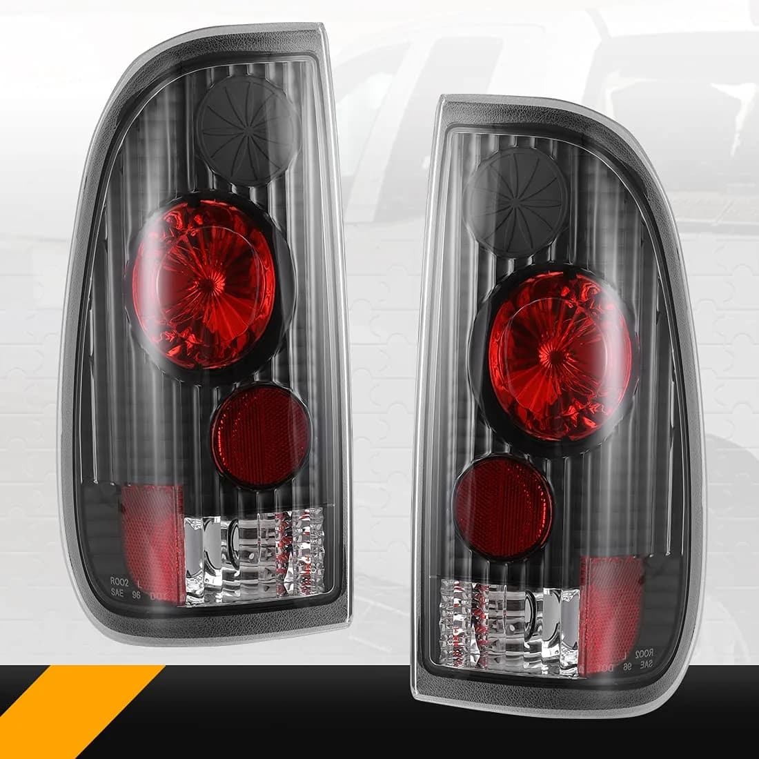 Nixon Offroad LED Tail Lights Assembly for 1997-2003 Ford F-150 F-250 | DOT/SAE Compliant, Waterproof, Easy Fit