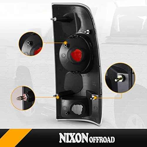 Nixon Offroad LED Tail Lights Assembly for 1997-2003 Ford F-150 F-250 | DOT/SAE Compliant, Waterproof, Easy Fit thumbnail 3