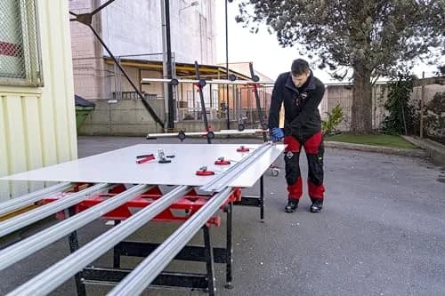 RUBI Slim Cutter Plus | Manual Tile Cutting System for Large Porcelain Sheets | Suitable for 10ft x 3ft & 1/8''-3/8'' Thickness thumbnail 2