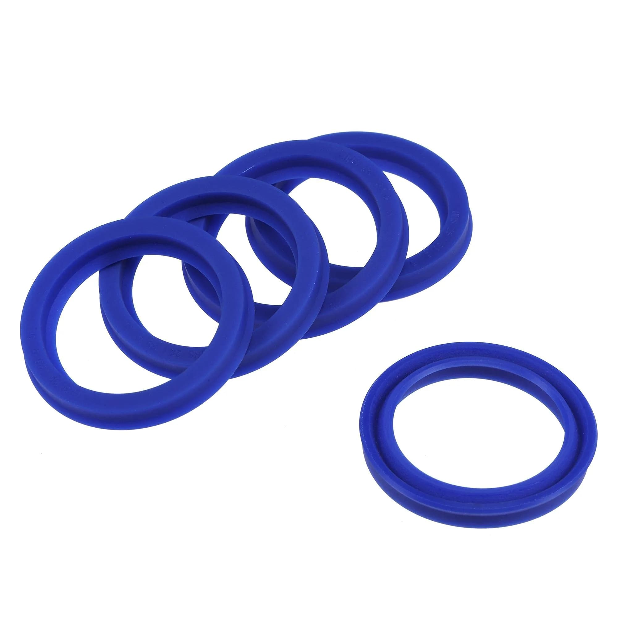 uxcell UHS Radial Shaft Seal 28mm ID x 35.5mm OD x 5mm Width PU Oil Seal, Blue Pack of 5 | Oil Resistance & Easy Installation