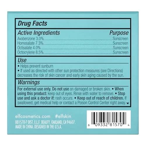 e.l.f. SKIN Holy Hydration! Face Cream SPF 30 50ml (1.7 Fl Oz) | Broad Spectrum Daily Moisturizer with Hyaluronic Acid & Niacinamide thumbnail 7