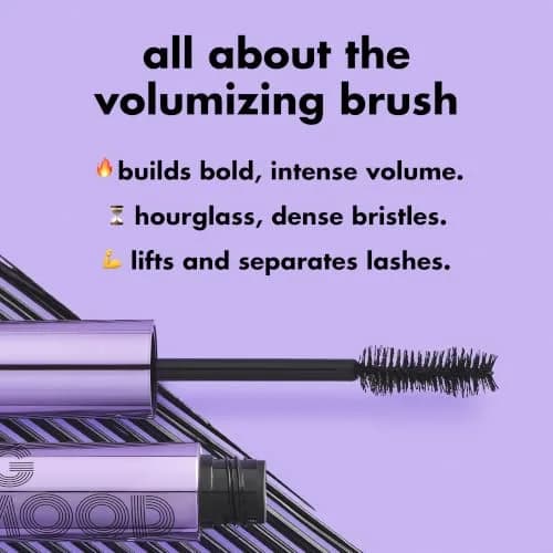 e.l.f. Big Mood Mascara Black 9ml (0.30 fl Oz) | Bold, Lifted, Voluminous Lashes with Jojoba Wax thumbnail 5