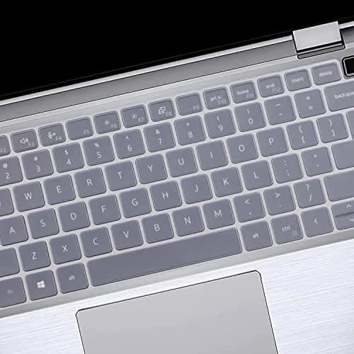 MUBUY-GOL Keyboard Cover for Dell Latitude 14" 7410 7420 7430 7440 7450, Latitude 5440 5430 5431 5420 3440 14", Latitude 7520 15.6" | Clear Silicone thumbnail 4
