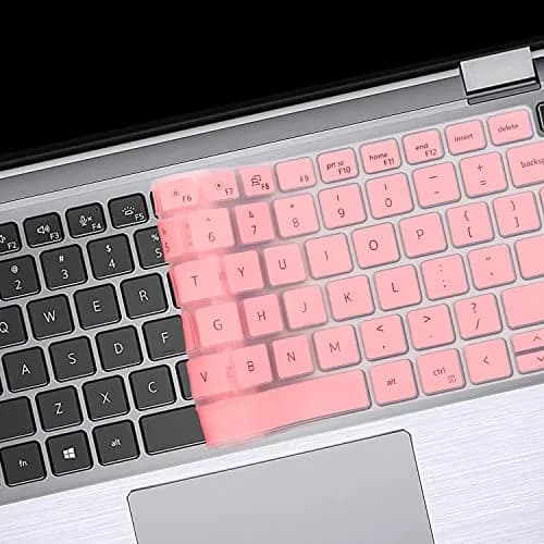 MUBUY-GOL Keyboard Cover Skin for Dell Latitude 14" Pink | Durable Silicone Keyboard Protector thumbnail 6