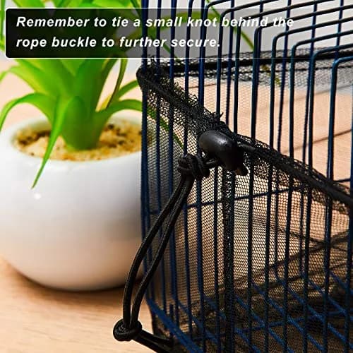 Shappy Green Bird Cage Seed Catcher Net 300cm (118 Inch) | Keeps House Clean thumbnail 3