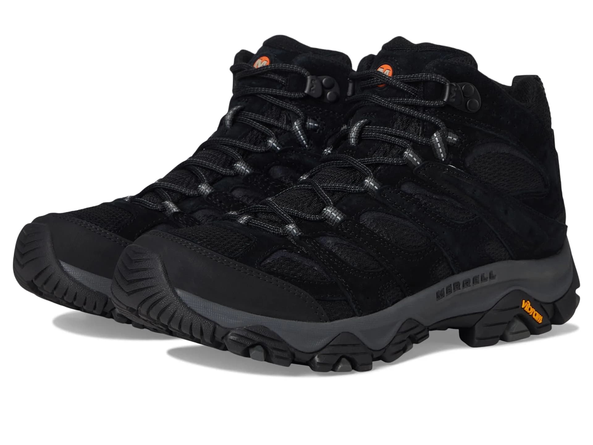 Merrell Moab 3 Mid Hiking Boot, Black Night, 14 Wide | Durable Comfort for Indian Trails