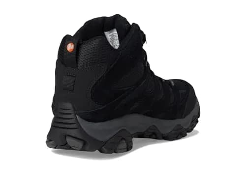 Merrell Moab 3 Mid Hiking Boot, Black Night, 14 Wide | Durable Comfort for Indian Trails thumbnail 7