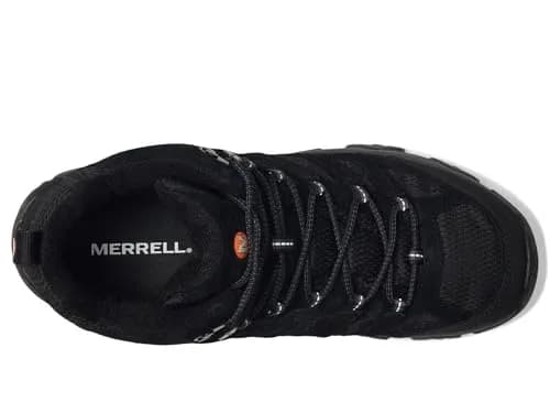 Merrell Men’s Moab 3 Mid Hiking Boot, Black Night, 10 Wide | Out-of-the-Box Comfort & Durability thumbnail 2
