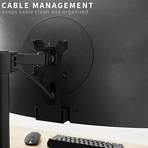 VIVO VESA Adapter for Samsung T55 Series Monitors | Steel, Black, 75x75/100x100mm thumbnail 8