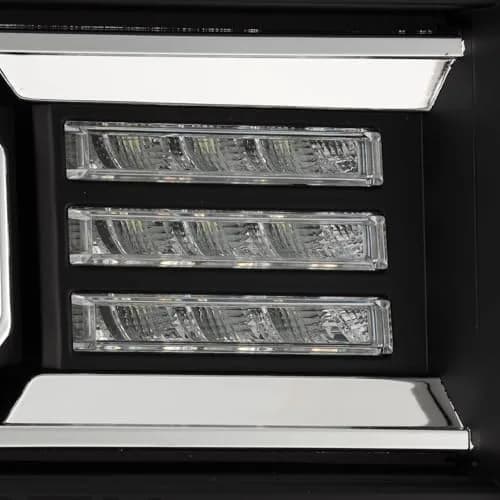 AlphaRex 880615 LUXX Series LED Projector Headlights | Fits GMC Sierra 1500 | Clear Polycarbonate Lens thumbnail 9