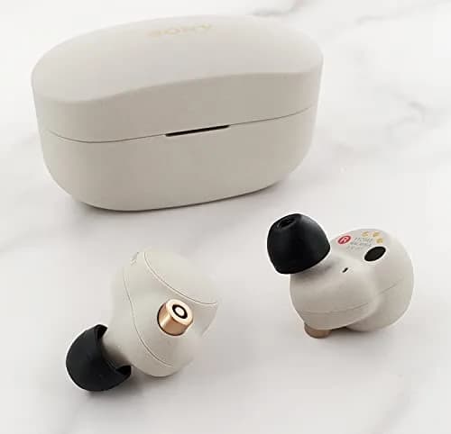 ALXCD Black Silicone Eartips for Sony WF-1000XM4 & WF-1000XM5 Earbuds | 3 Pairs S/M/L Fit thumbnail 4