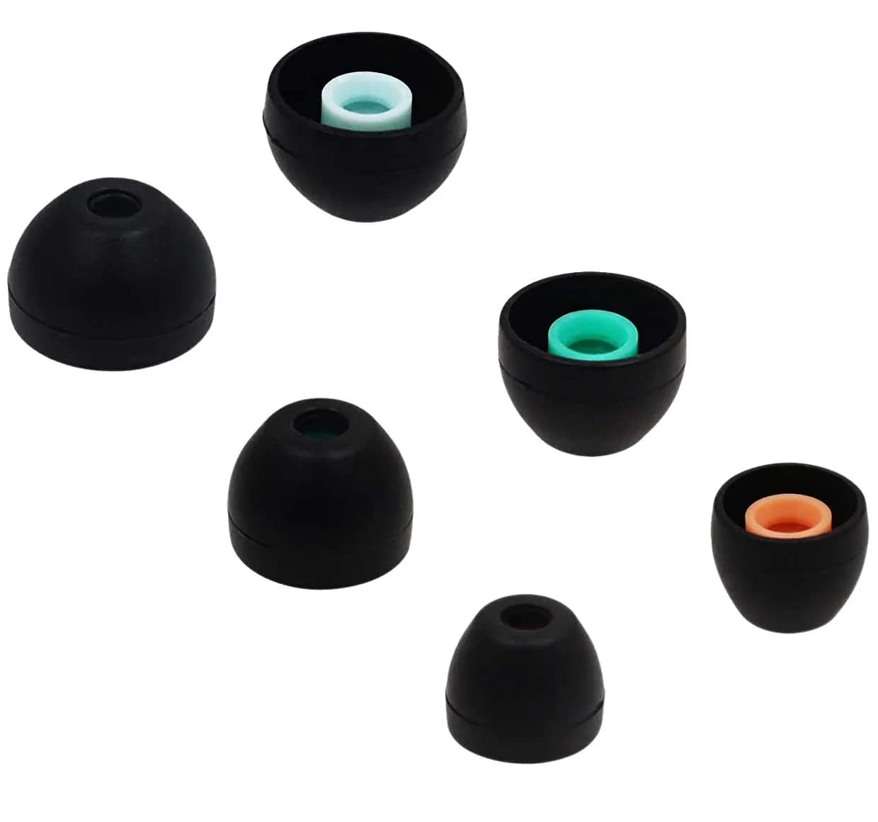 ALXCD Black Foam Eartips for Sony WF-1000XM4 & WF-1000XM5 Earbuds | S/M/L Sizes - view 2