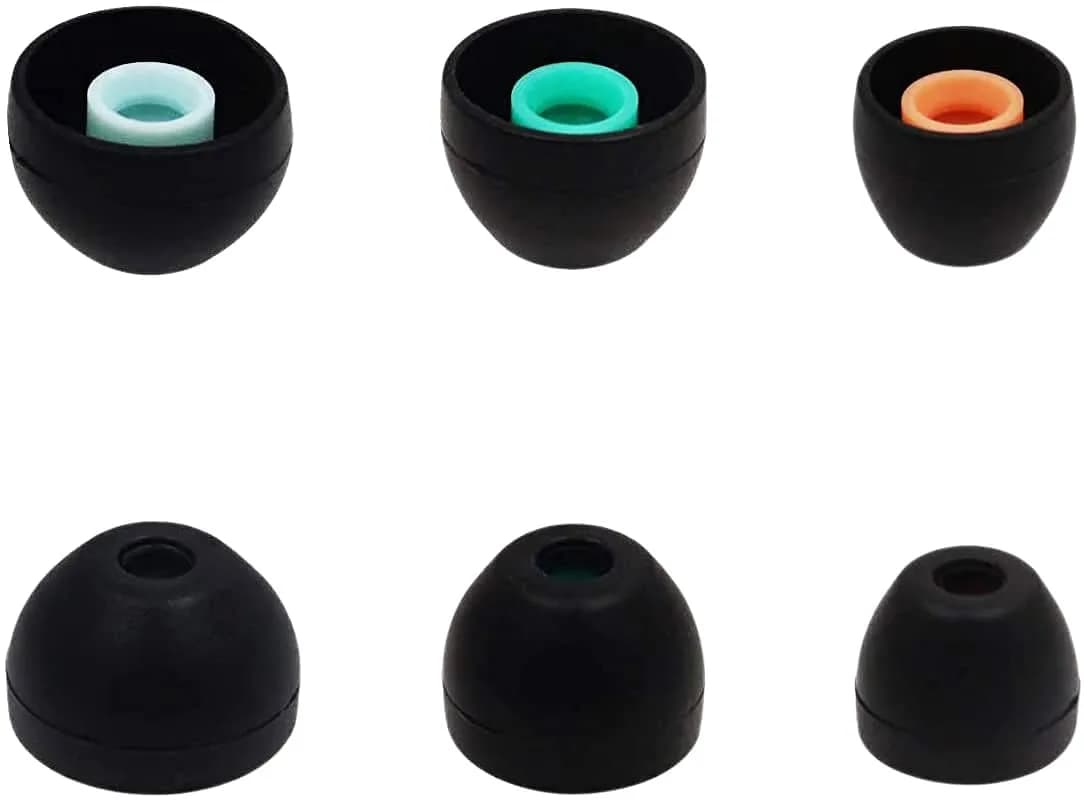 ALXCD Black Foam Eartips for Sony WF-1000XM4 & WF-1000XM5 Earbuds | S/M/L Sizes - view 3