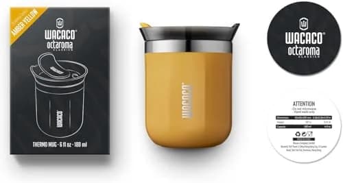 WACACO Octaroma Classico Travel Coffee Mug 180ml (6 fl oz) | Espresso Maker Fit thumbnail 6