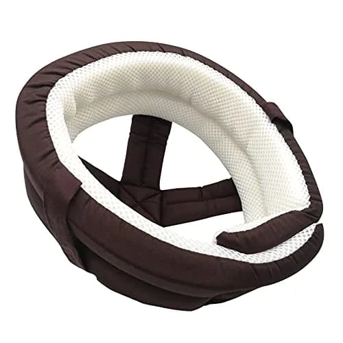 Cepairng Breathable Elderly Protective Hat, Adjustable Safety Cap for Falls, Epilepsy Head Protection, 50-65cm Circumference (Coffee) thumbnail 2