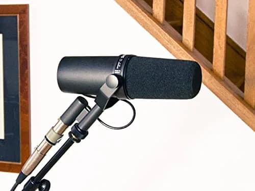 LEFXMOPHY SM7B Microphone Foam Windscreen for Shure SM7B/SM7dB | Black 1-Pack thumbnail 4