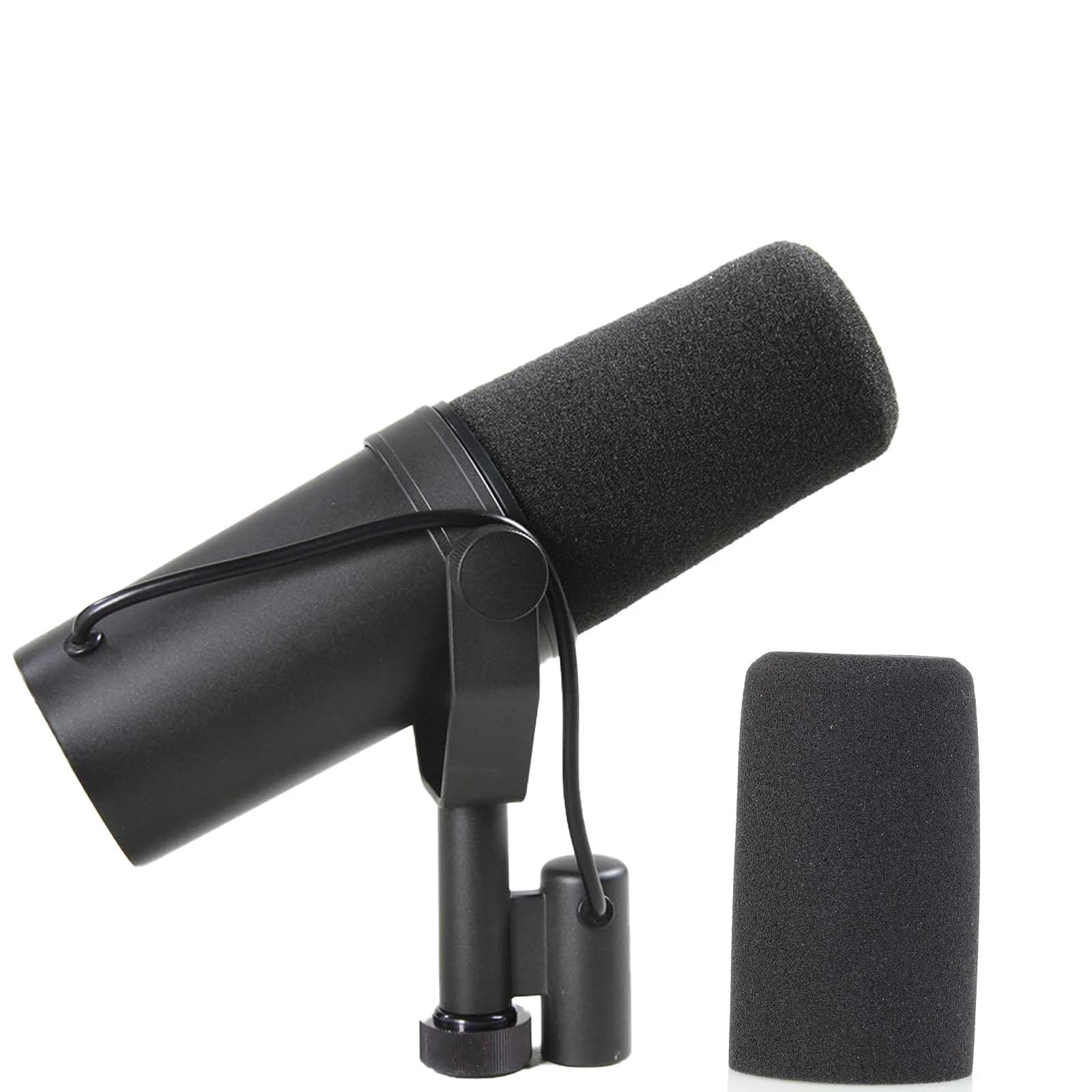 LEFXMOPHY SM7B Microphone Foam Windscreen for Shure SM7B/SM7dB | Black 1-Pack - view 2
