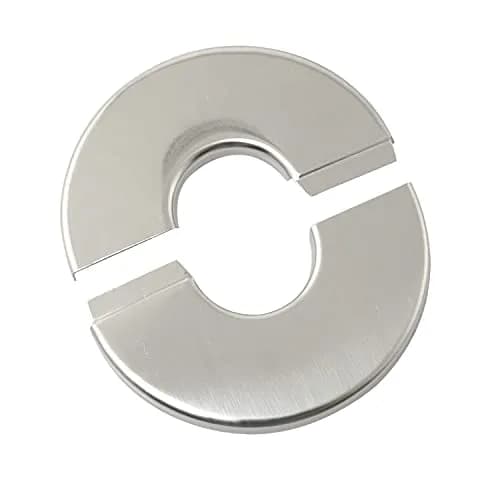 PZRT Stainless Steel Wall Split Flange 24mm | Rust-Proof Pipe Cover for Water & Gas Pipes thumbnail 1