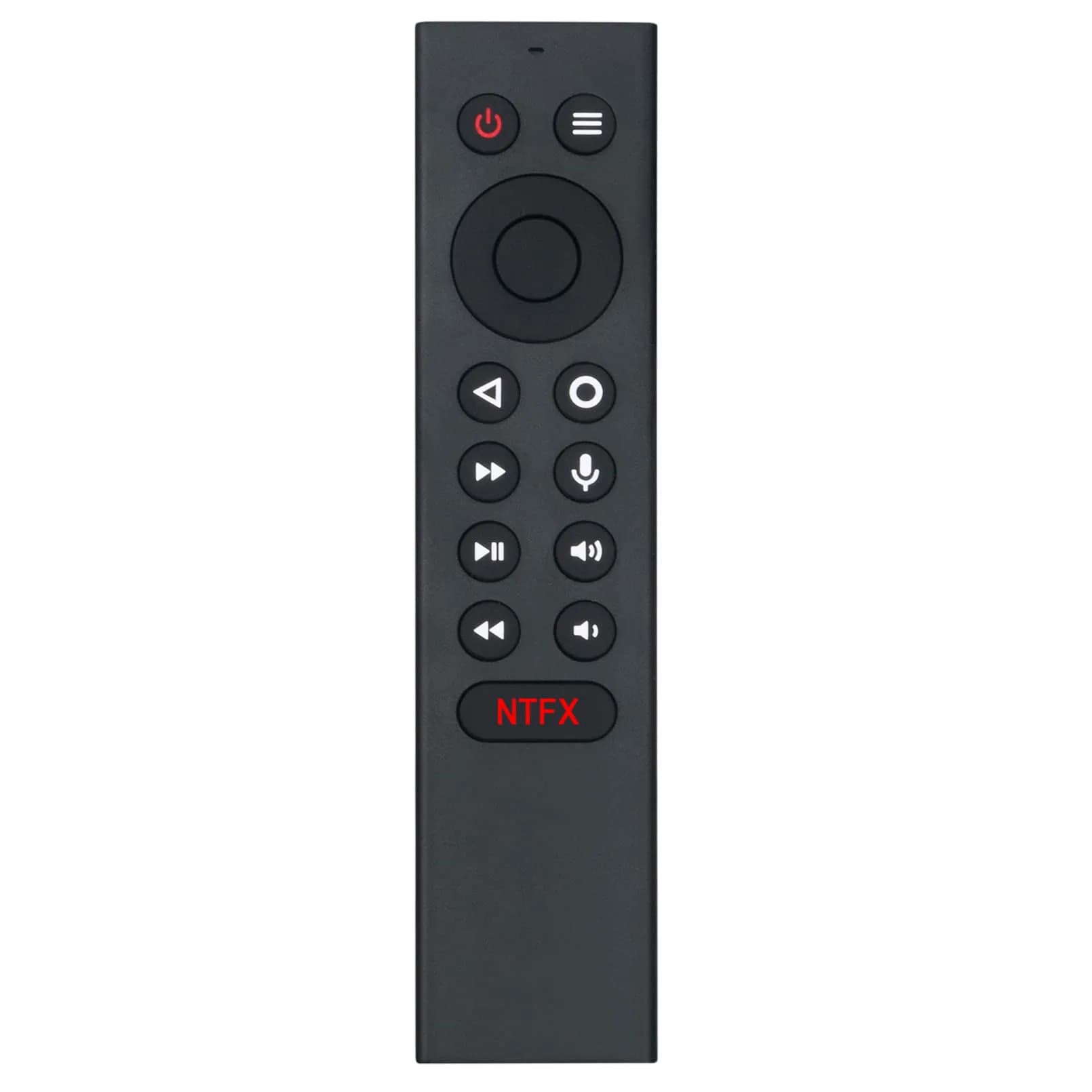 WINFLIKE P3700 Replacement Voice Remote Control for NVIDIA SHIELD TV 2015-2019 Editions | Bluetooth Voice Search & IR Blaster — Black