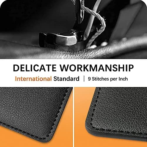 Puxnoin Leather Phone Card Holder | Slim Stick-On Wallet for Smartphones Above 4.7" thumbnail 5