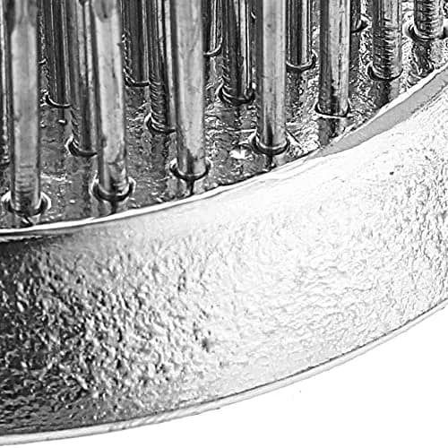 alladaga Stainless Steel Pin Flower Frog Arrangement Holder 80mm (3.2 Inch) | 331 Needles for Stable Floral Crafting thumbnail 5