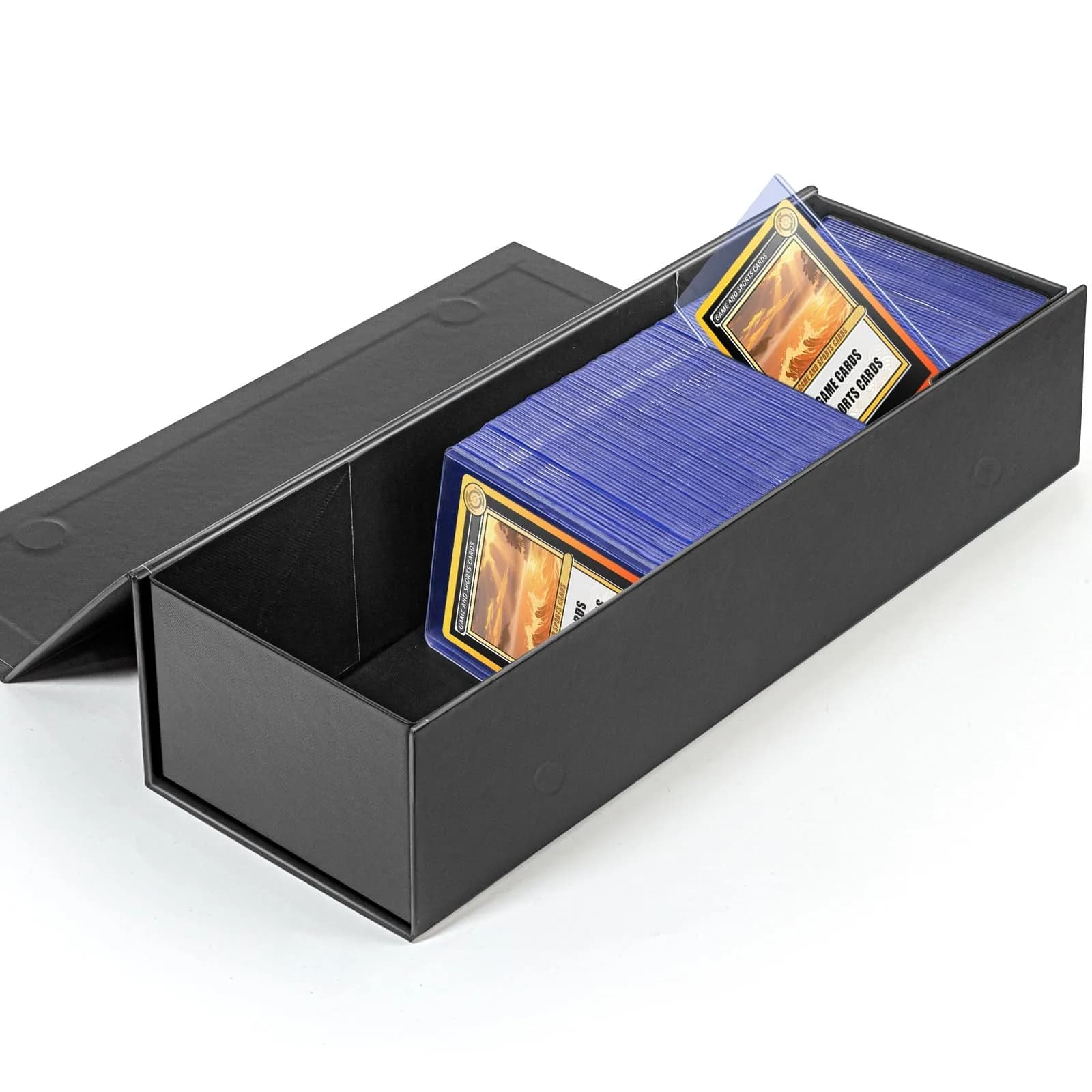 tutata Trading Card Storage Box Holds 900+ Cards | Durable, Waterproof & Magnetic Closure