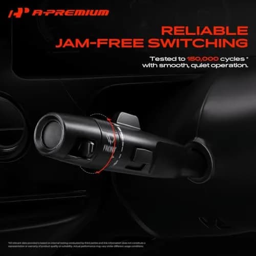 A-Premium Turn Signal Switch Multifunction Switch Compatible with Ford | OEM-Quality, Bolt-On Fit, 12V, One Year Guarantee thumbnail 7