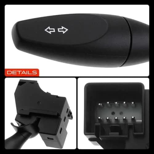 A-Premium Turn Signal Switch Multifunction Switch Compatible with Ford | OEM-Quality, Bolt-On Fit, 12V, One Year Guarantee thumbnail 9